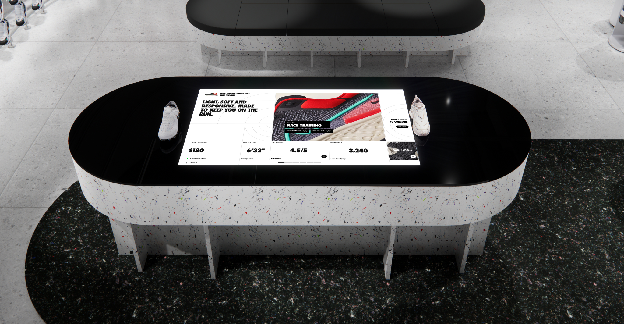 Nike Inside Track table